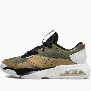 Men's Jordan Air 200E Shoe- Medium Olive Brown Kelp- SIZE 10